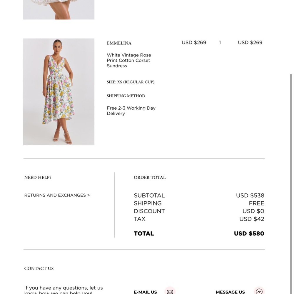 House of CB dress - Picture 7 of 7